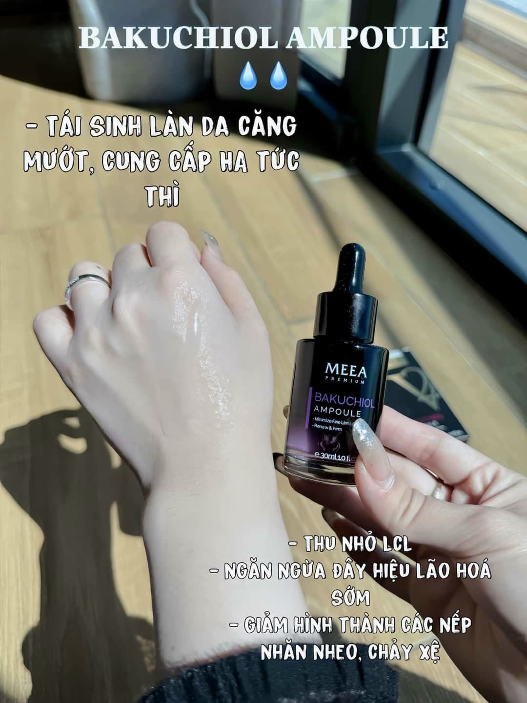 Serum Dưỡng Trắng Bakuchiol Ampoule V2 Meea Origin Phiên Bản Mới 30ml Serum Dưỡng Trắng Bakuchiol Ampoule V2 Meea Origin Phiên Bản Mới 30ml