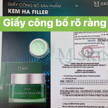 Kem dưỡng căng mịn và tươi trẻ da Kem Face Dưỡng HA Filler MQ Skin Primalhyal Ultra Filler Kem dưỡng căng mịn và tươi trẻ da Kem Face Dưỡng HA Filler MQ Skin Primalhyal Ultra Filler