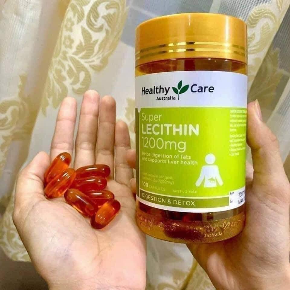 Viên Uống Mầm Đậu Nành Healthy Care Super Lecithin Của Úc thần dược cho phái đẹp Viên Uống Mầm Đậu Nành Healthy Care Super Lecithin Của Úc thần dược cho phái đẹp