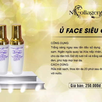 Kem Ủ Trắng Face N Collagen Chuyên Spa Cao Cấp Kem Ủ Trắng Face N Collagen Chuyên Spa Cao Cấp