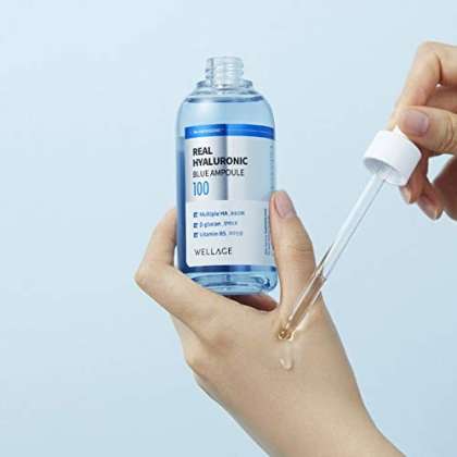 Serum Hàn Quốc Wellage Real Hyaluronic Blue Ampoule 75ml Cấp Ẩm Phục Hồi Da Hàng Công Ty Serum Hàn Quốc Wellage Real Hyaluronic Blue Ampoule 75ml Cấp Ẩm Phục Hồi Da Hàng Công Ty