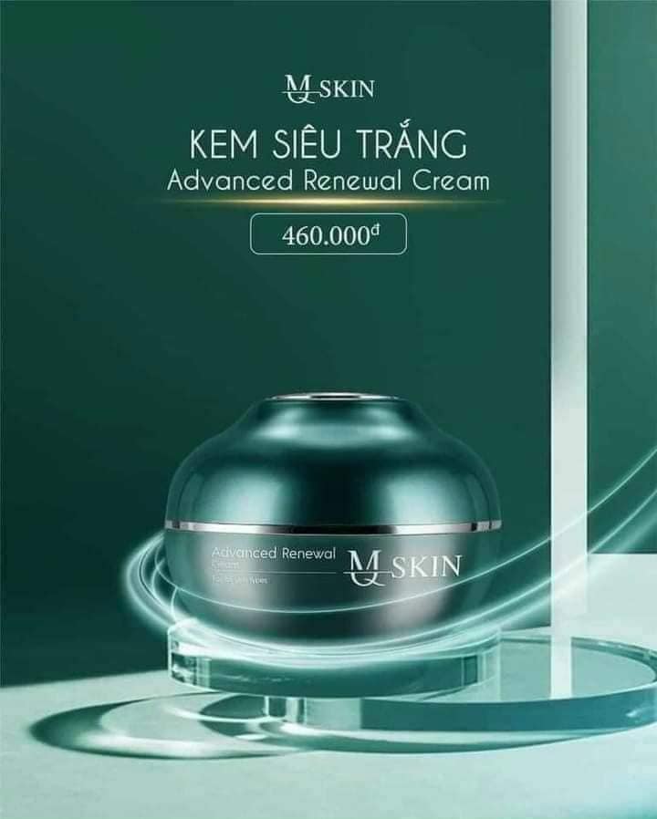 Kem siêu trắng MQ Skin - Advanced Renewal Cream MQSkin Kem siêu trắng MQ Skin - Advanced Renewal Cream MQSkin