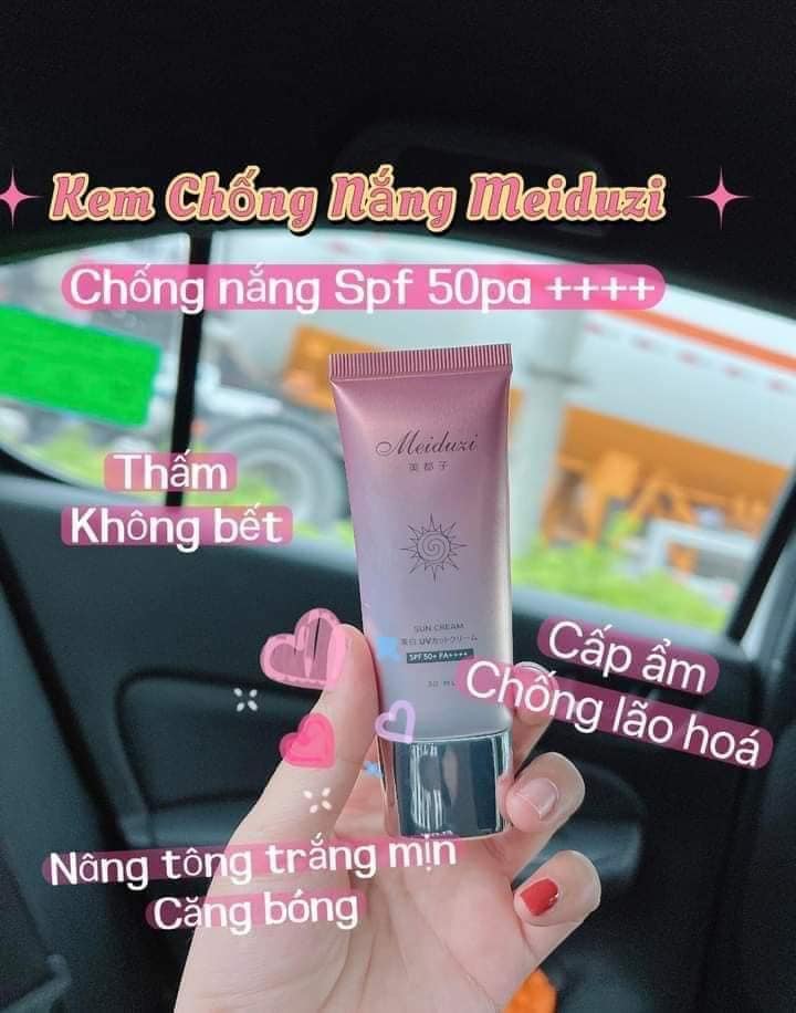 Kem Chống Nắng Meiduzi Dạng Sữa Nâng Tone Kem Chống Nắng Meiduzi Dạng Sữa Nâng Tone