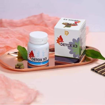 Viên Uống Detox X3 Thanh Lọc Thải Độc cơ thể