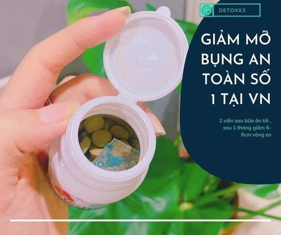 Viên Uống Detox X3 Thanh Lọc Thải Độc cơ thể Viên Uống Detox X3 Thanh Lọc Thải Độc cơ thể