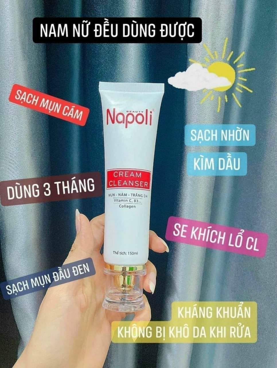 Ngỡ ngàng với 1 phút thư giãn cùng sữa rửa mặt Napoli Ngỡ ngàng với 1 phút thư giãn cùng sữa rửa mặt Napoli