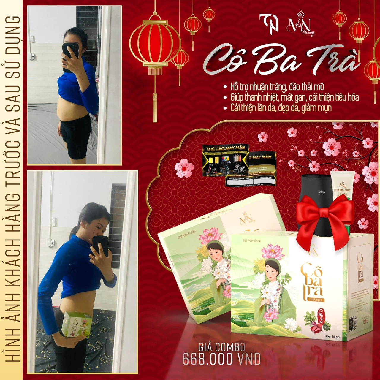 Sáng nhận phản hồi từ khách Chị đẹp chị xinh chị thông minh chọn đúng sản phẩm Cô ba trà Sáng nhận phản hồi từ khách Chị đẹp chị xinh chị thông minh chọn đúng sản phẩm Cô ba trà