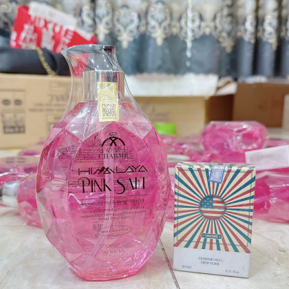 Sữa Tắm Muối Hồng Himalaya Pink Salt Good Charme Sữa Tắm Muối Hồng Himalaya Pink Salt Good Charme