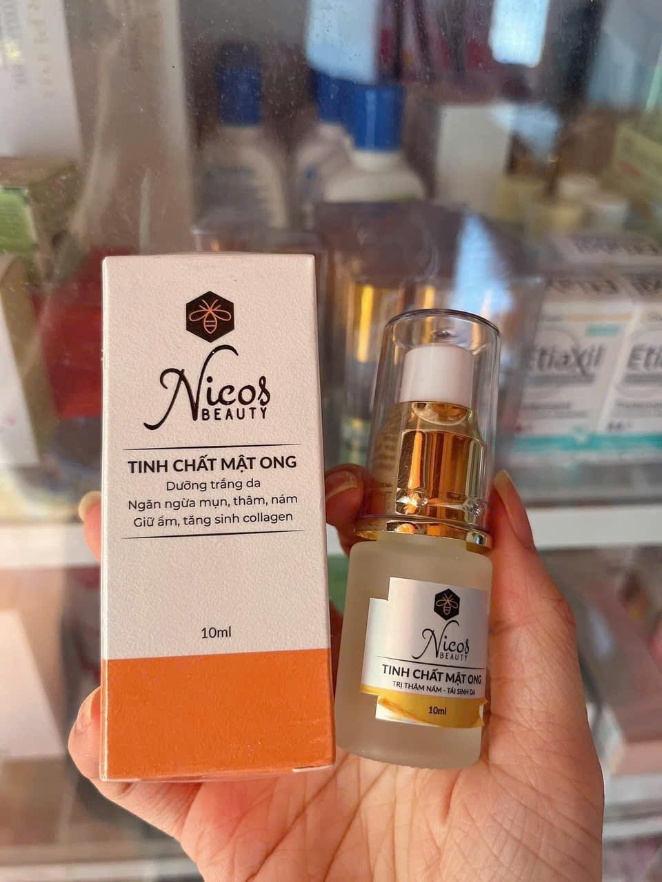 Serum Tinh Chất Mật Ong Nicos Beauty Dưỡng da trắng hồng Serum Tinh Chất Mật Ong Nicos Beauty Dưỡng da trắng hồng