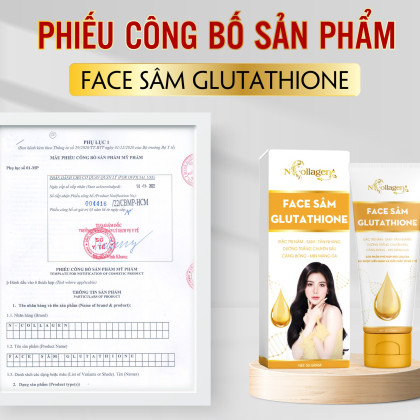 Kem Face Sâm Glutathione N Collagen xoá sạch nám an toàn không kích ứng Kem Face Sâm Glutathione N Collagen xoá sạch nám an toàn không kích ứng