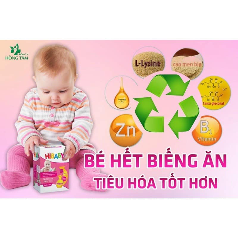 Siro ăn ngon HiBaby liệu pháp giúp bé phát triển toàn diện Siro ăn ngon HiBaby liệu pháp giúp bé phát triển toàn diện
