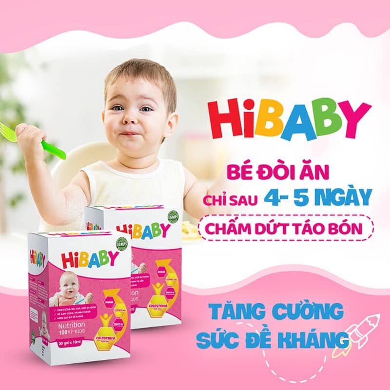 Siro ăn ngon HiBaby liệu pháp giúp bé phát triển toàn diện Siro ăn ngon HiBaby liệu pháp giúp bé phát triển toàn diện