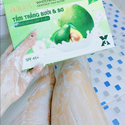 Tắm Trắng Bưởi Bơ ZoLey 3 in 1 Trắng sáng gấp 3 lần Tắm Trắng Bưởi Bơ ZoLey 3 in 1 Trắng sáng gấp 3 lần
