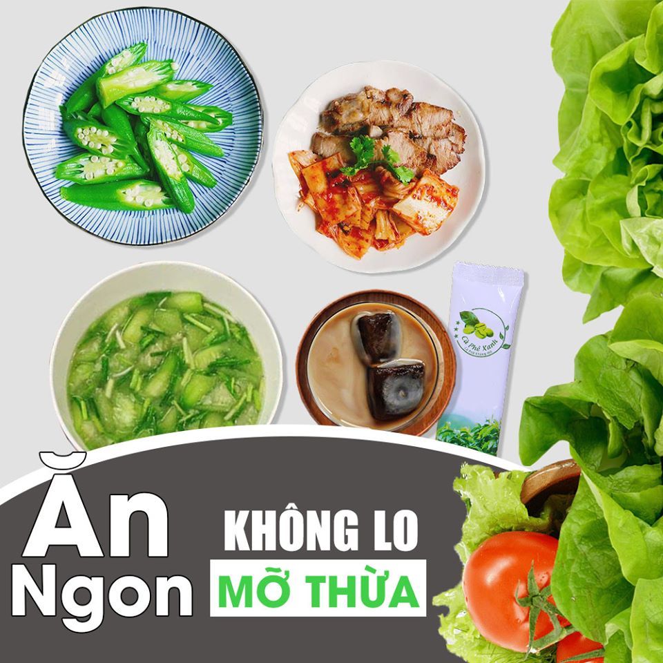 Bí quyết giúp ăn no, ăn ngon nhưng không lên cân với Cà Phê Xanh