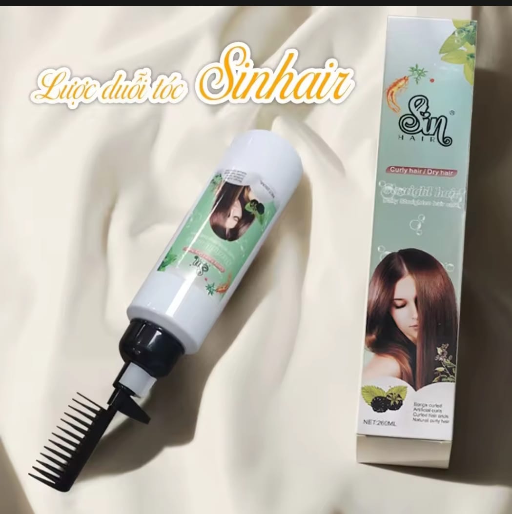 Duỗi tóc ngay tại nhà với Dầu Gội Duỗi Tóc Sinhair quá tiện lợi chị em ơi Duỗi tóc ngay tại nhà với Dầu Gội Duỗi Tóc Sinhair quá tiện lợi chị em ơi