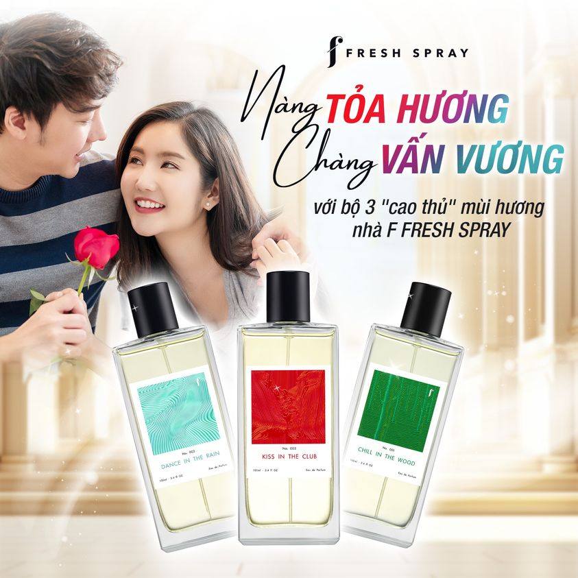Xuân rộn ràng nước hoa F Fresh ưu đãi ngập tràn