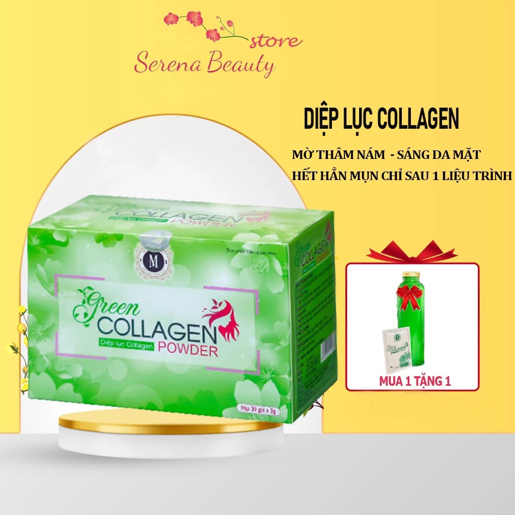 Diệp Lục Collagen Green Powder Diệp Lục Collagen Green Powder