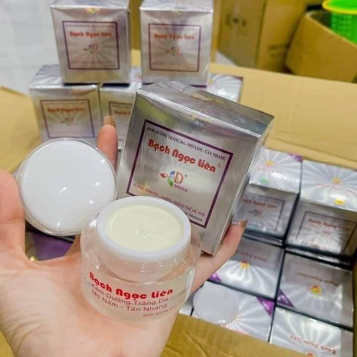 Kem Face Bạch Ngọc Liên 20g Dưỡng Trắng Da Mờ Nám Kem Face Bạch Ngọc Liên 20g Dưỡng Trắng Da Mờ Nám
