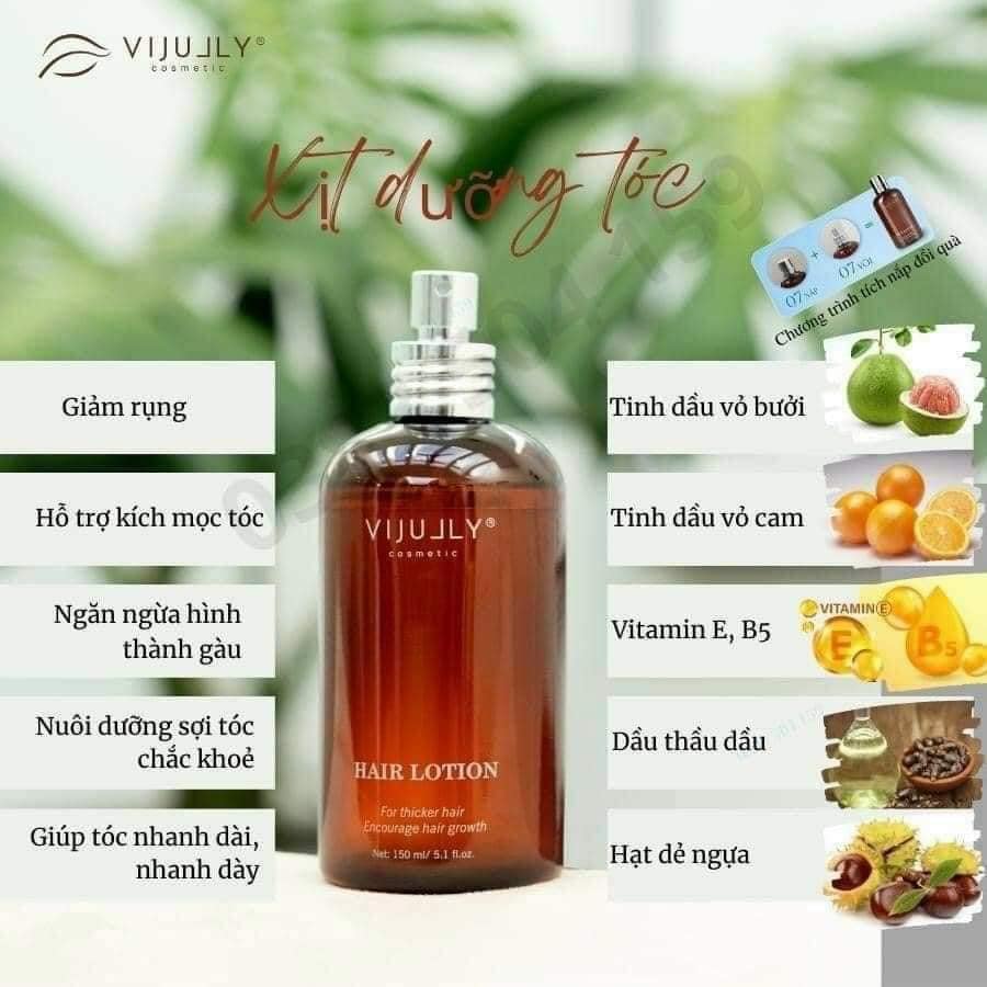 Xịt Tinh Dầu Bưởi Vijully Phiên Bản Mới 150ml Xịt Tinh Dầu Bưởi Vijully Phiên Bản Mới 150ml
