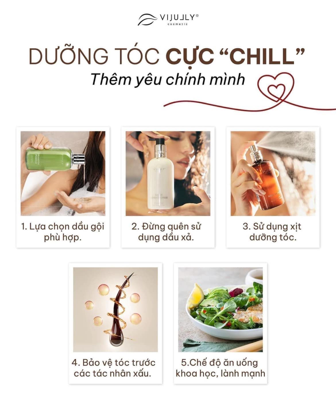 Combo Dầu Gội Xả Xịt Bưởi Vijully Phiên Bản Mới Combo Dầu Gội Xả Xịt Bưởi Vijully Phiên Bản Mới