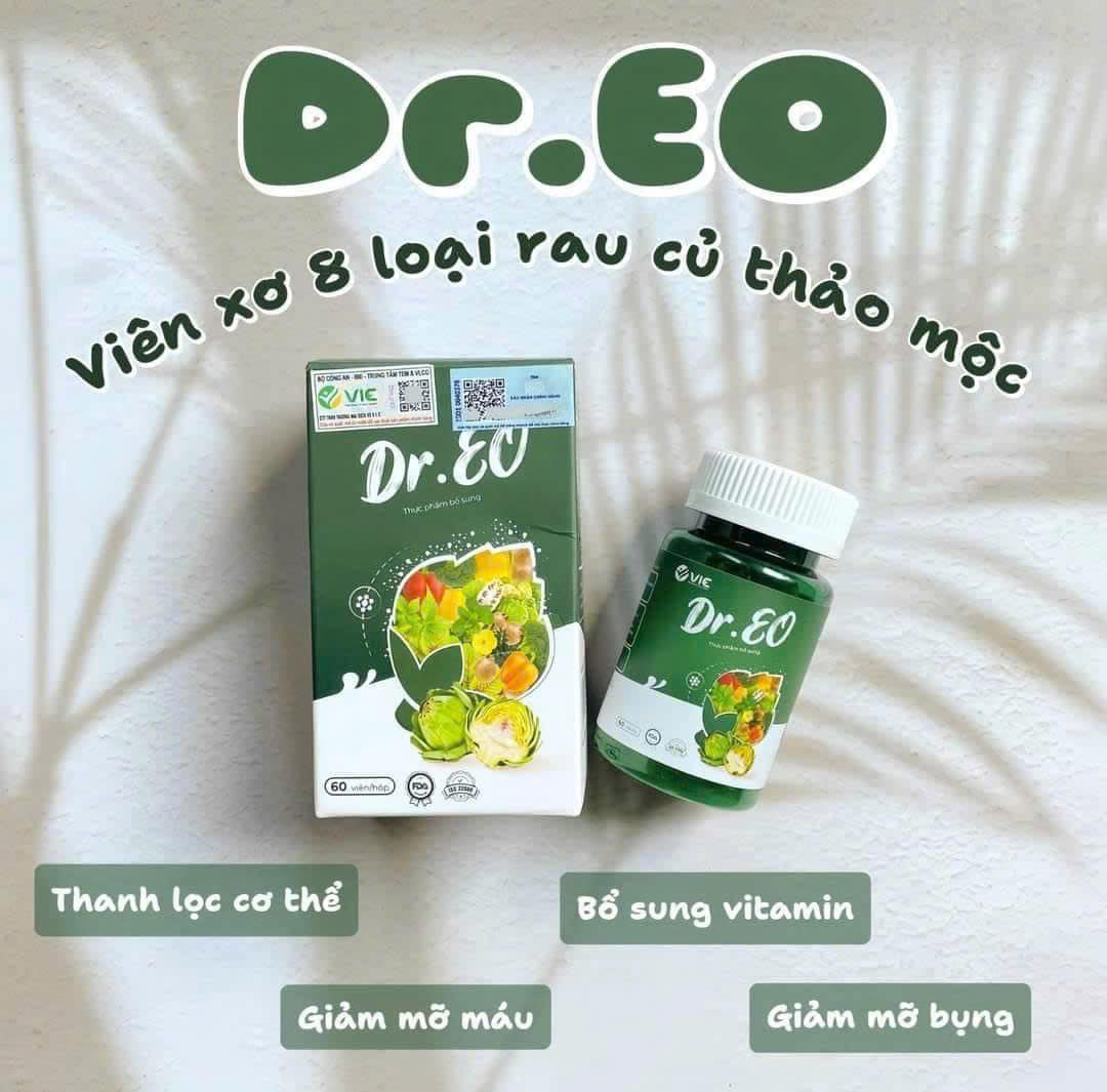 Viên Uốпɡ Thảo Dược ɡιảm Mỡ Bụng Dr EO VIC Organic Viên Uốпɡ Thảo Dược ɡιảm Mỡ Bụng Dr EO VIC Organic