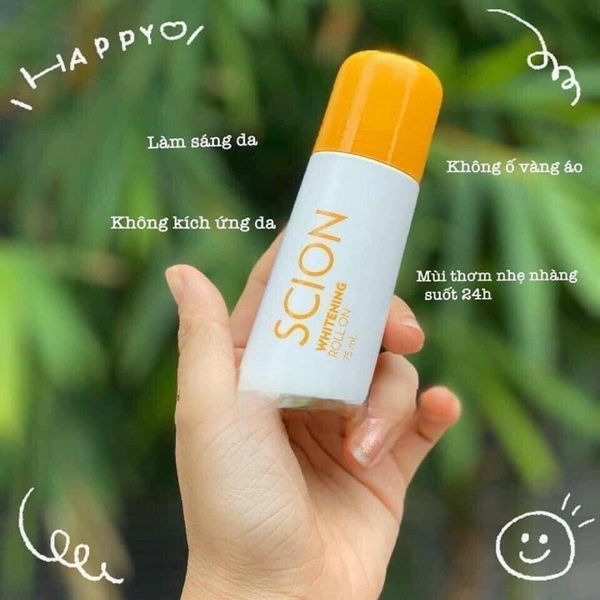 Lăn Khử Mùi Scion Whitening Roll On Mẫu Mới đã tốt nay còn tốt hơn Lăn Khử Mùi Scion Whitening Roll On Mẫu Mới đã tốt nay còn tốt hơn
