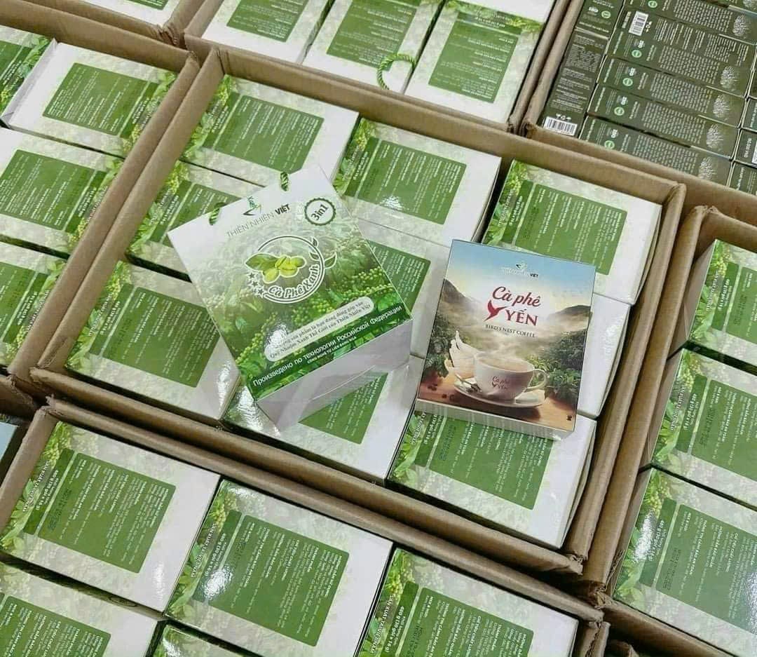 Cà phê xanh chính hãng 30 gói thiên nhiên việt chính hãng Cà phê xanh chính hãng 30 gói thiên nhiên việt chính hãng
