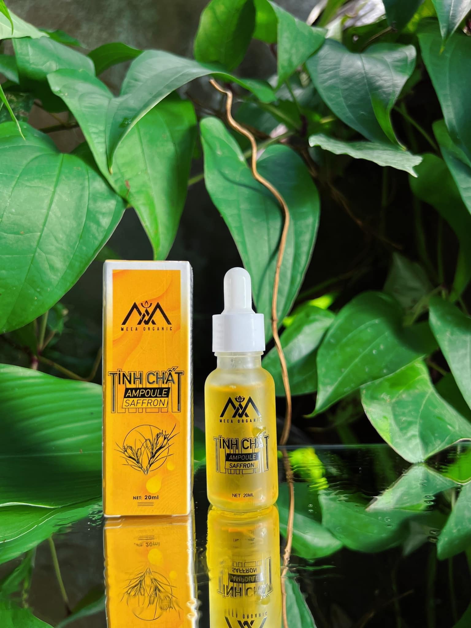 Serum Tinh Chất Ampoule Saffron MeeA Organic Serum Tinh Chất Ampoule Saffron MeeA Organic