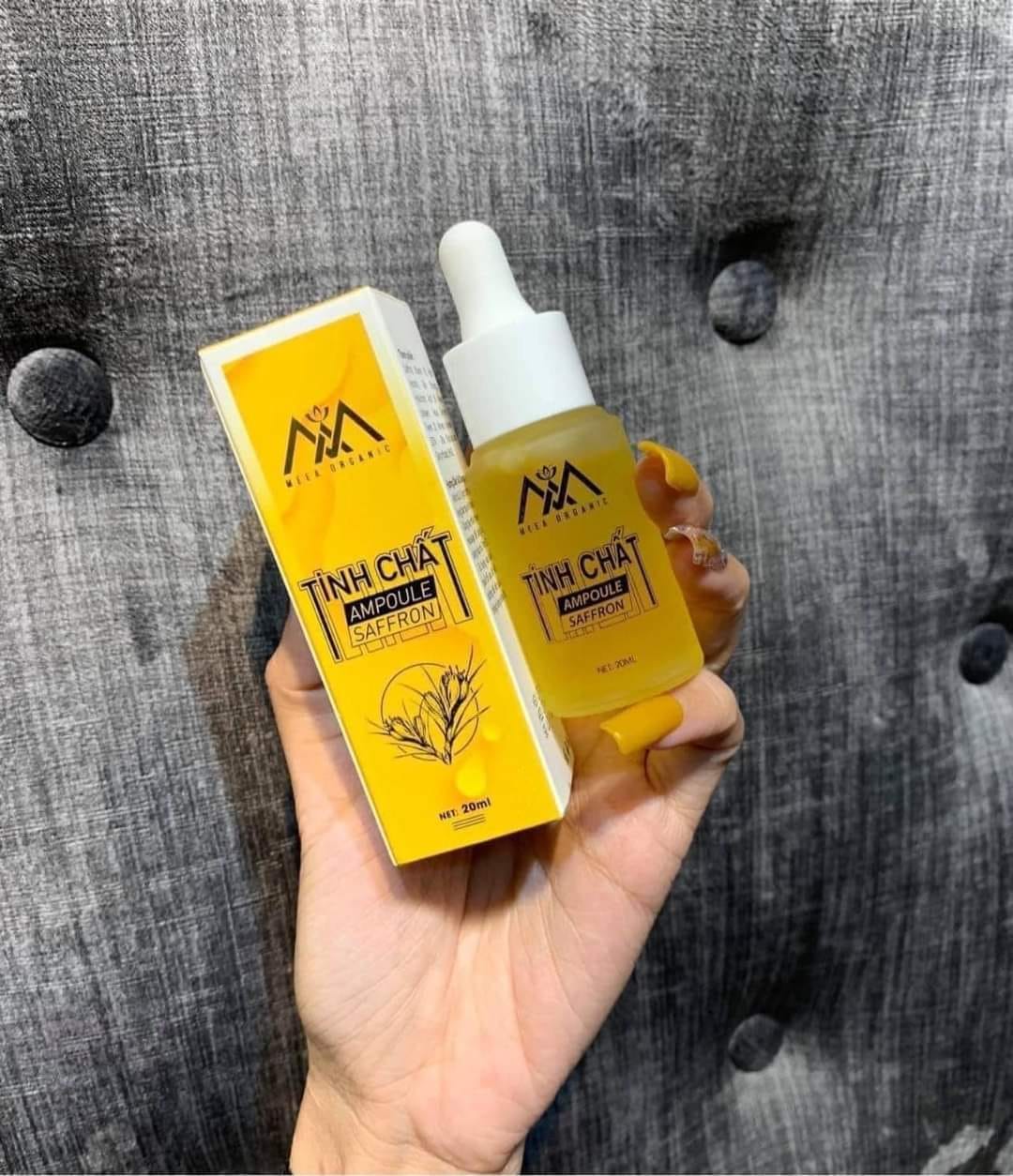 Serum Tinh Chất Ampoule Saffron MeeA Organic