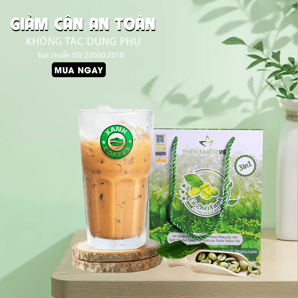 Mỗi ngày 2 ly Cà Phê Xanh, vóc dáng thon gọn khiến chồng mê tít