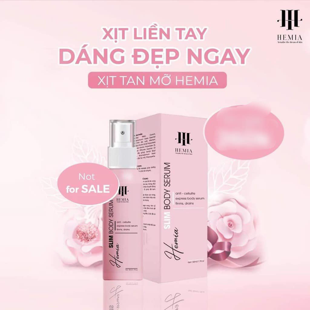 Chăm quấn eo Kem Tan Mỡ Hemia Slim Body Spray độ dáng đón tết đi các chị đẹp của em ơi Chăm quấn eo Kem Tan Mỡ Hemia Slim Body Spray độ dáng đón tết đi các chị đẹp của em ơi