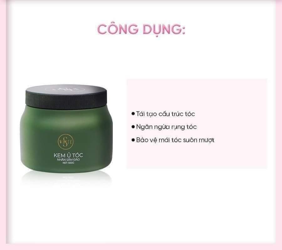 Combo Ủ + Gội Nhân Sâm Đào SWhite Combo Ủ + Gội Nhân Sâm Đào SWhite