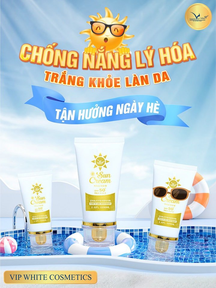 Cả nhà ơi mùa Xuân đến nắng rất gắt và nóng Và nhà em có sản phẩm Vip White Cả nhà ơi mùa Xuân đến nắng rất gắt và nóng Và nhà em có sản phẩm Vip White