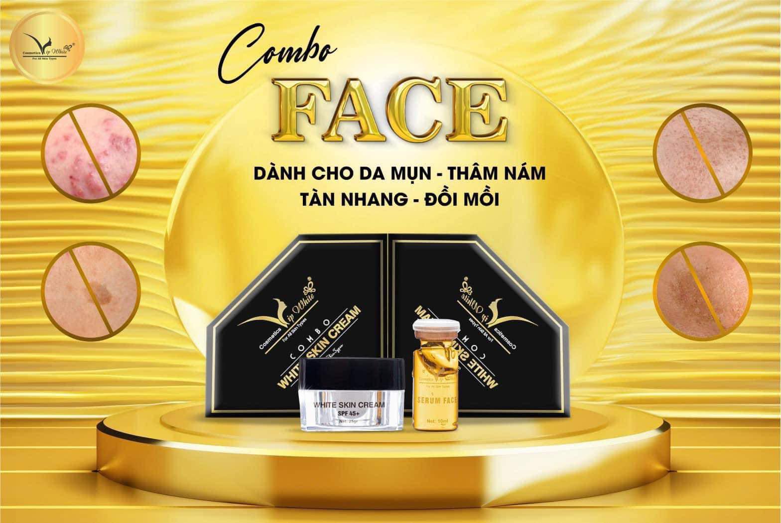 Còn gì vui hơn khi sở hữu một làn da đẹp chứ với Kem Face VIP White Tặng Kèm Serum Còn gì vui hơn khi sở hữu một làn da đẹp chứ với Kem Face VIP White Tặng Kèm Serum