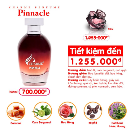 Nước Hoa Nữ Charme Pinnacle 100ml Nước Hoa Nữ Charme Pinnacle 100ml