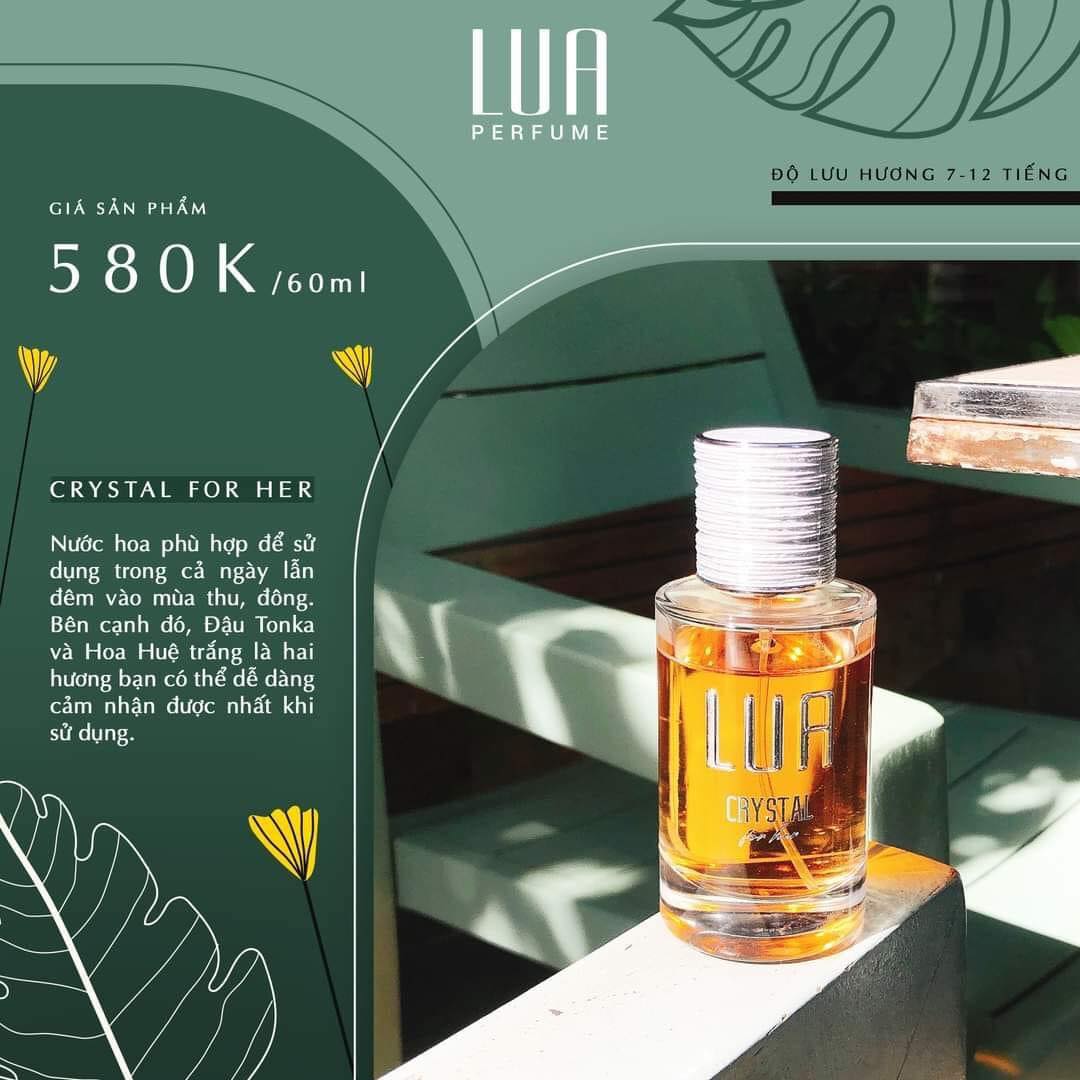 Nước Hoa Nữ Crystal For Her Ngọt Ngào Lua Perfume Nước Hoa Nữ Crystal For Her Ngọt Ngào Lua Perfume