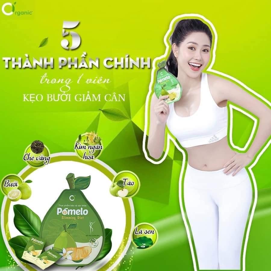 Kẹo Bưởi Giảm Cân Pomelo Ciorganic Slimming Diet