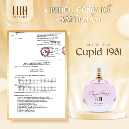 Nước Hoa Nữ Xạ Hương Nhiệt Đới Cupid 1986 50ml Lua Perfume Nước Hoa Nữ Xạ Hương Nhiệt Đới Cupid 1986 50ml Lua Perfume