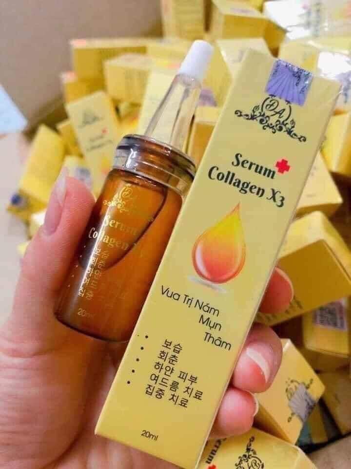 Serum Căng Bóng Da Collagen X3 Mỹ Phẩm Đông Anh Serum Căng Bóng Da Collagen X3 Mỹ Phẩm Đông Anh