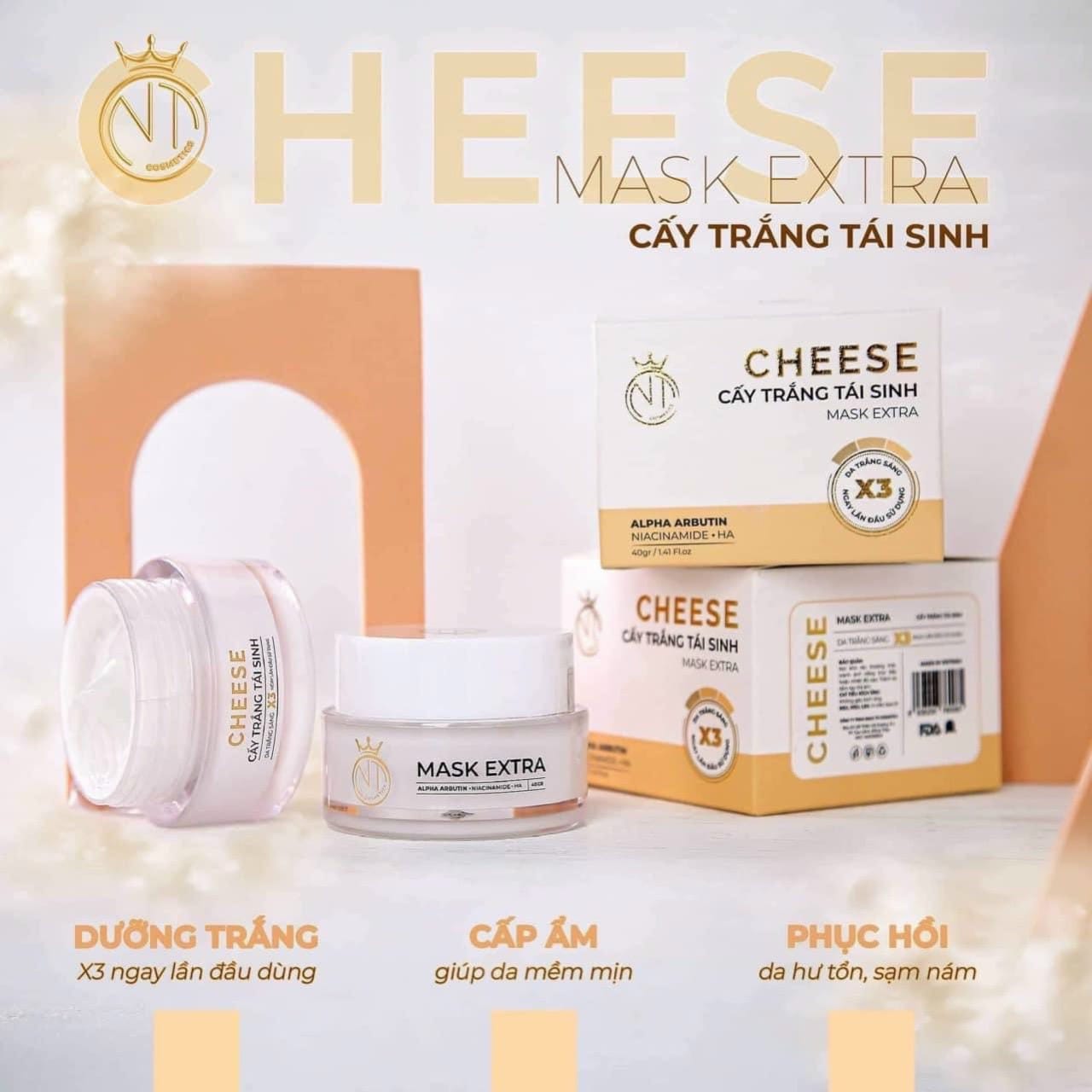 Mỗi ngày bỏ ra vài phút sử dụng Mặt Nạ Cấy Trắng Tái Sinh Cheese NT Cosmeticscho làn da trắng hồng rạng rỡ nhé Mỗi ngày bỏ ra vài phút sử dụng Mặt Nạ Cấy Trắng Tái Sinh Cheese NT Cosmeticscho làn da trắng hồng rạng rỡ nhé