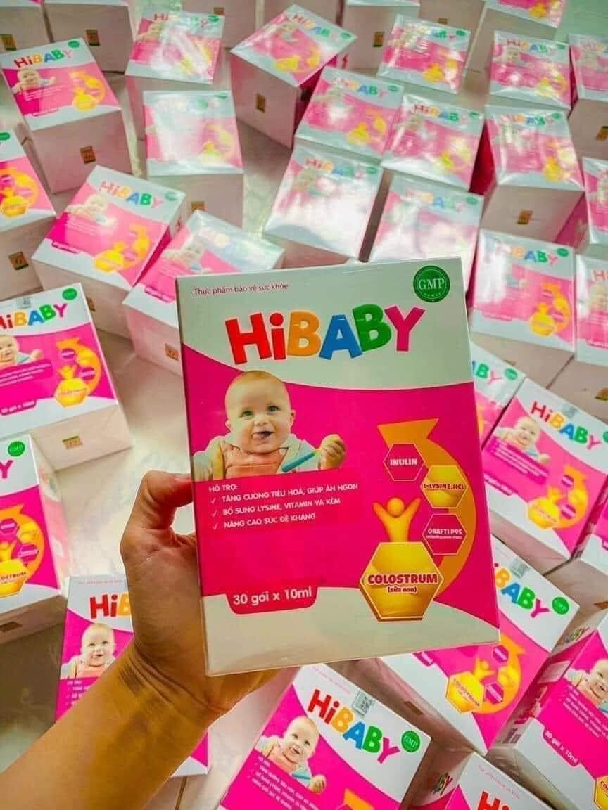 Siro Hibaby giúp trẻ ăn ngon cải thiện hệ tiêu hóa Hồng Tâm Siro Hibaby giúp trẻ ăn ngon cải thiện hệ tiêu hóa Hồng Tâm