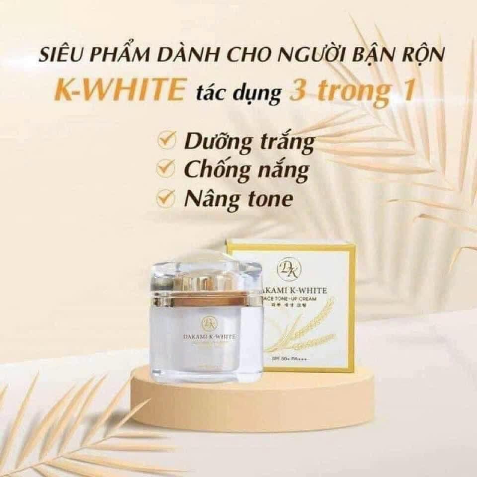 Kem Dakami K White ban ngày 3 in 1 chính hãng Kem Dakami K White ban ngày 3 in 1 chính hãng