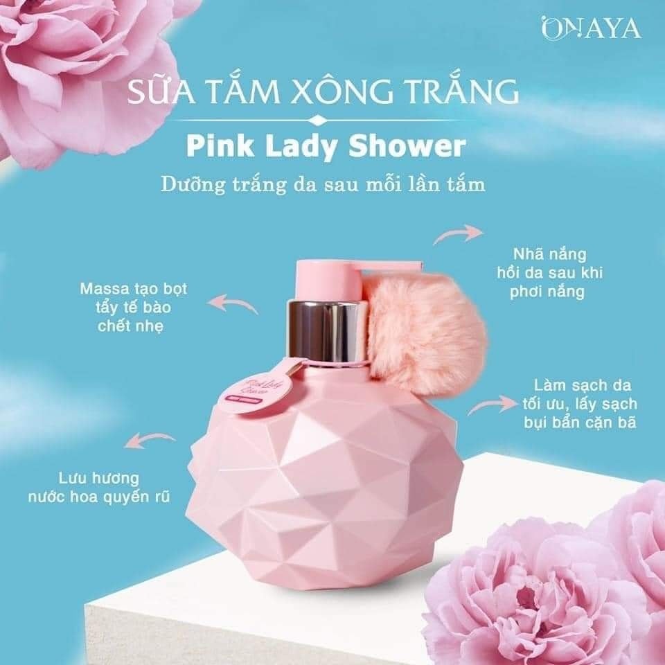 Sữa Tắm Xông Trắng Pink Lady Cái tên được săn lùng rộn ràng nhất hiện nay Sữa Tắm Xông Trắng Pink Lady Cái tên được săn lùng rộn ràng nhất hiện nay
