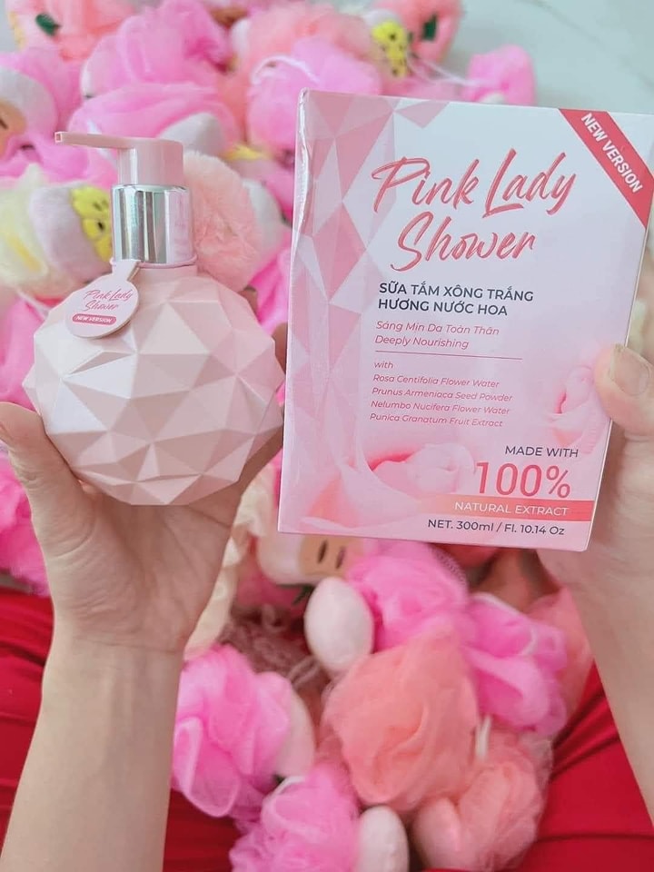 Sữa Tắm Xông Trắng Pink Lady Cái tên được săn lùng rộn ràng nhất hiện nay Sữa Tắm Xông Trắng Pink Lady Cái tên được săn lùng rộn ràng nhất hiện nay