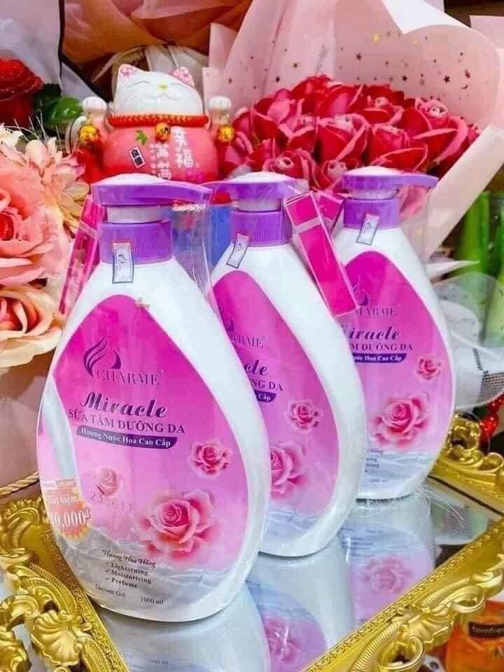Sữa Tắm Charme Miracle Hương Hoa Hồng Sữa Tắm Charme Miracle Hương Hoa Hồng