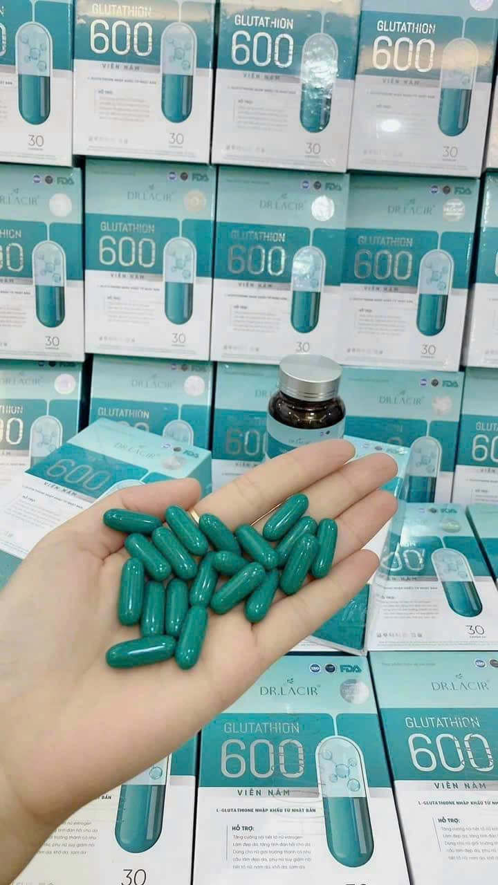 Viên Uống Trắng Da Glutathione 600 Dr Lacir Để Sở Hữu Làn Da Trắng Mịn Banh Nóc Viên Uống Trắng Da Glutathione 600 Dr Lacir Để Sở Hữu Làn Da Trắng Mịn Banh Nóc