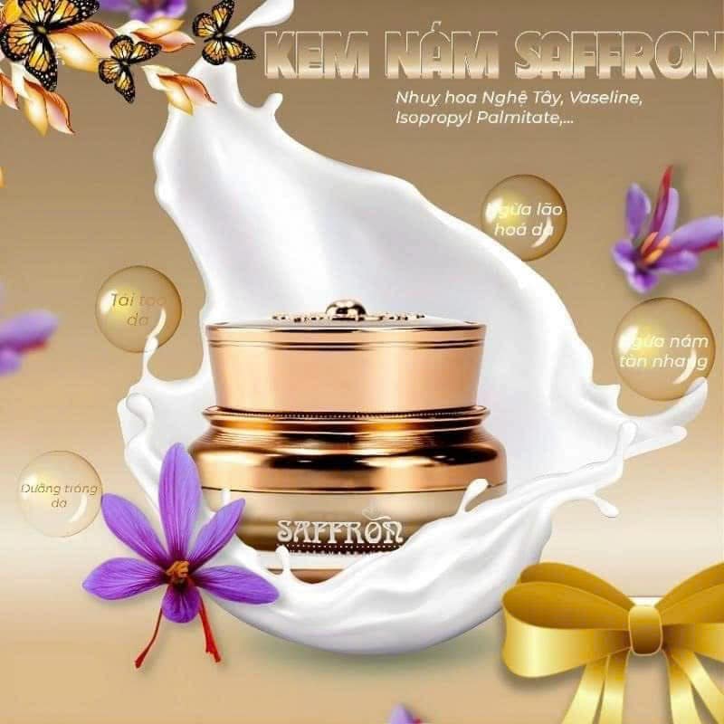 Kem Face Giảm Nám Saffron Napoli Hải Âu Việt tinh hoa thần dược từ hoa nghệ tây Kem Face Giảm Nám Saffron Napoli Hải Âu Việt tinh hoa thần dược từ hoa nghệ tây