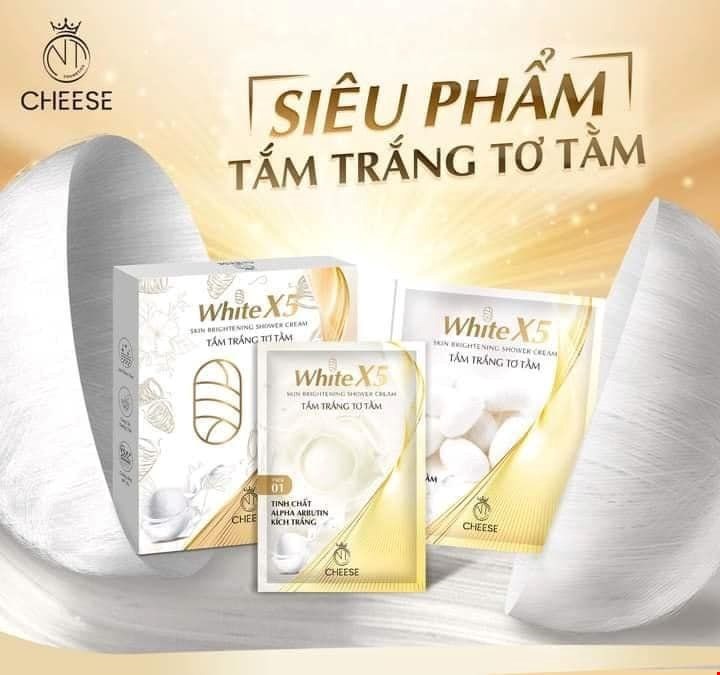 Tắm Trắng Tơ Tầm White X5 Cheese NT Cosmetics Tắm Trắng Tơ Tầm White X5 Cheese NT Cosmetics