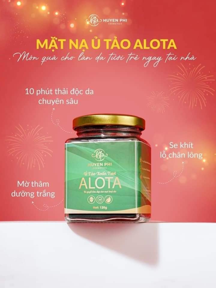 Mặt nạ thải độc Ủ tảo xoắn tươi ALOTA giúp loại bỏ độc tố nằm sâu trong lỗ chân lông mang lại làn da sáng mịn màng Mặt nạ thải độc Ủ tảo xoắn tươi ALOTA giúp loại bỏ độc tố nằm sâu trong lỗ chân lông mang lại làn da sáng mịn màng