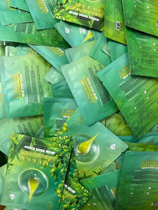 Mặt Nạ Trắng Da Ngừa Mụn Cheese Mỹ Phẩm Ngọc Tú NT Cosmetics Mặt Nạ Trắng Da Ngừa Mụn Cheese Mỹ Phẩm Ngọc Tú NT Cosmetics